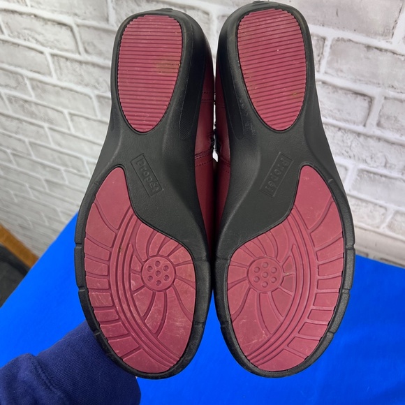 |•PROPET•| Rich Burgundy Leather Ankle Boots Size 11 - Picture 7 of 9